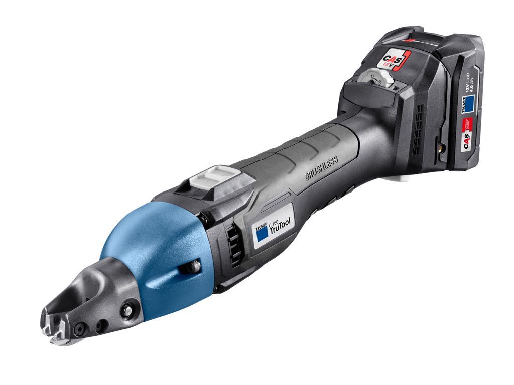 TruTool C160 bat.škare za urezivanje 12V