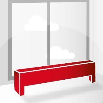 STOJEČI RADIATORJI IN KLIMA KONVEKTORJI